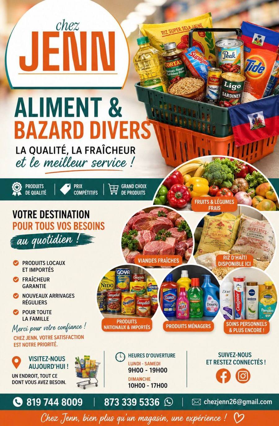 Aliment & bazar divers