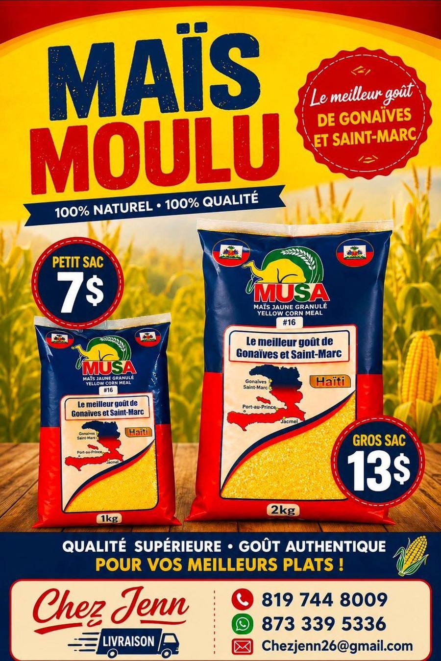 Maïs Moulu MUSA
