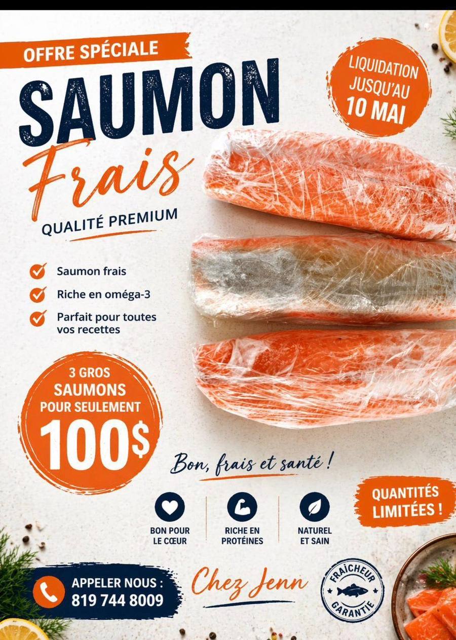 Saumon Frais