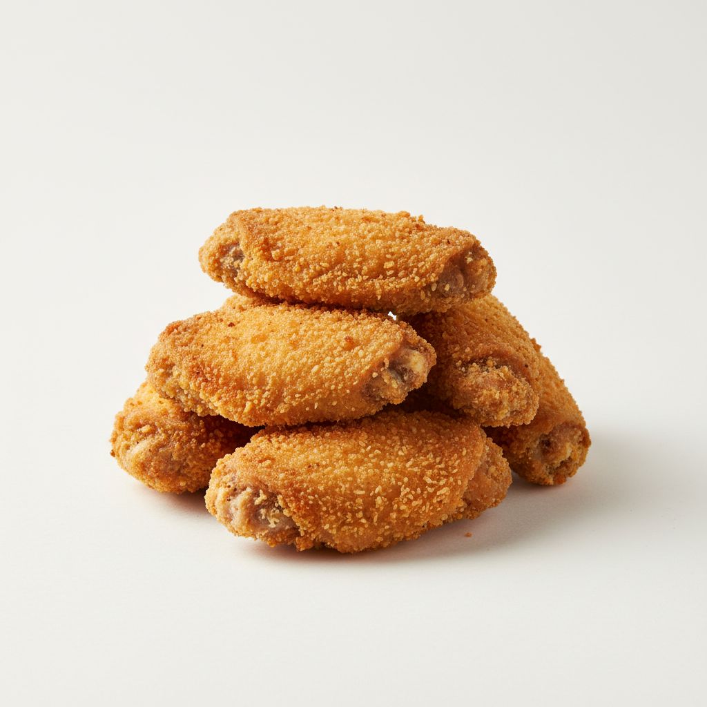 Aile de poulet pané
